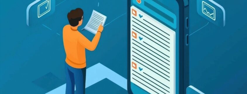 User Reviewing App Permissions For Informed Consent