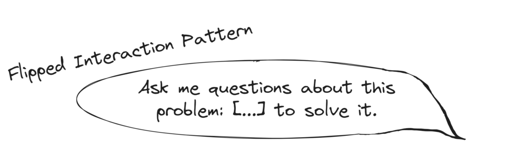 Flipped Interaction Pattern